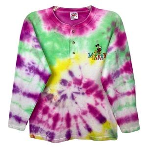 Vintage Walt Disney Mickey Mouse Denver Anvil Long Sleeve Shirt